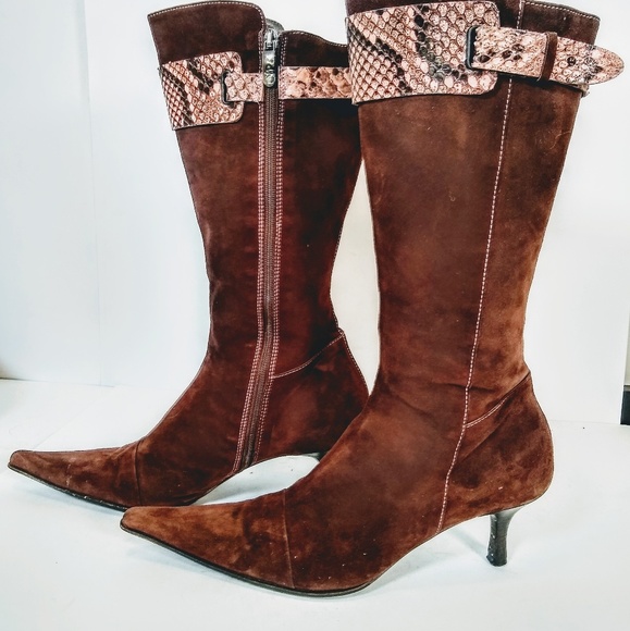Vero Cuoio  suede boots - Picture 1 of 7
